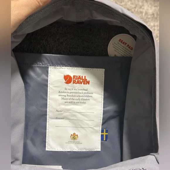 Fjallraven kanken mini Gray Backpack - Picture 4 of 5
